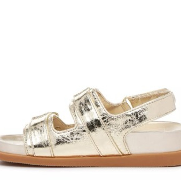 Dolce Vita Gold Sandals for Women - Picture 3 of 6